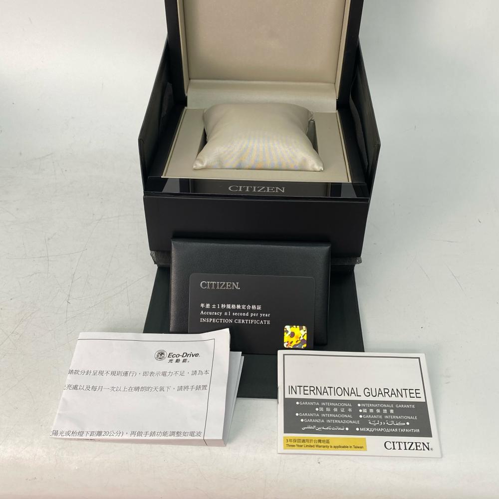 AQ6101 原廠盒 ±1秒檢定合格証與說明書
