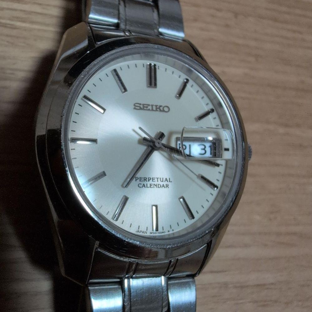 SBQL001 PERPETUAL CALENDAR 面盤特寫